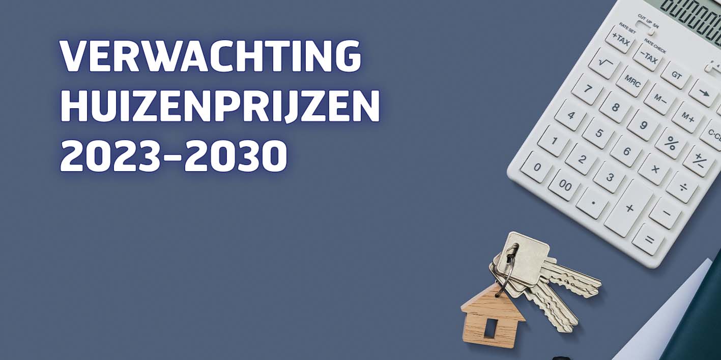 Verwachting huizenprijzen 2023, 2025 en 2030 Van Bruggen